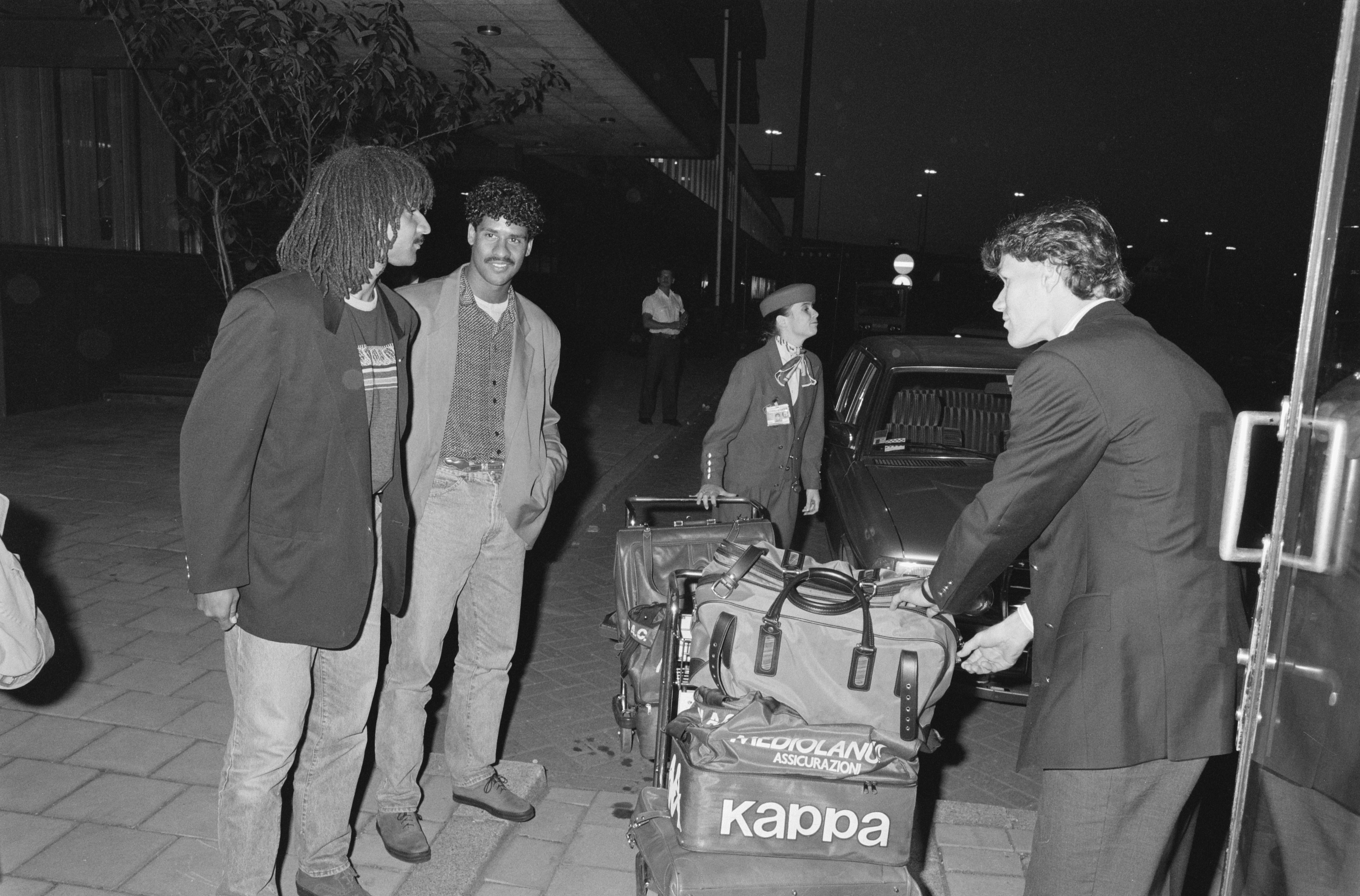 Soldan sağa Ruud Gullit, Frank Rijkaard ve Marco van Basten, 28 Mayıs 1989